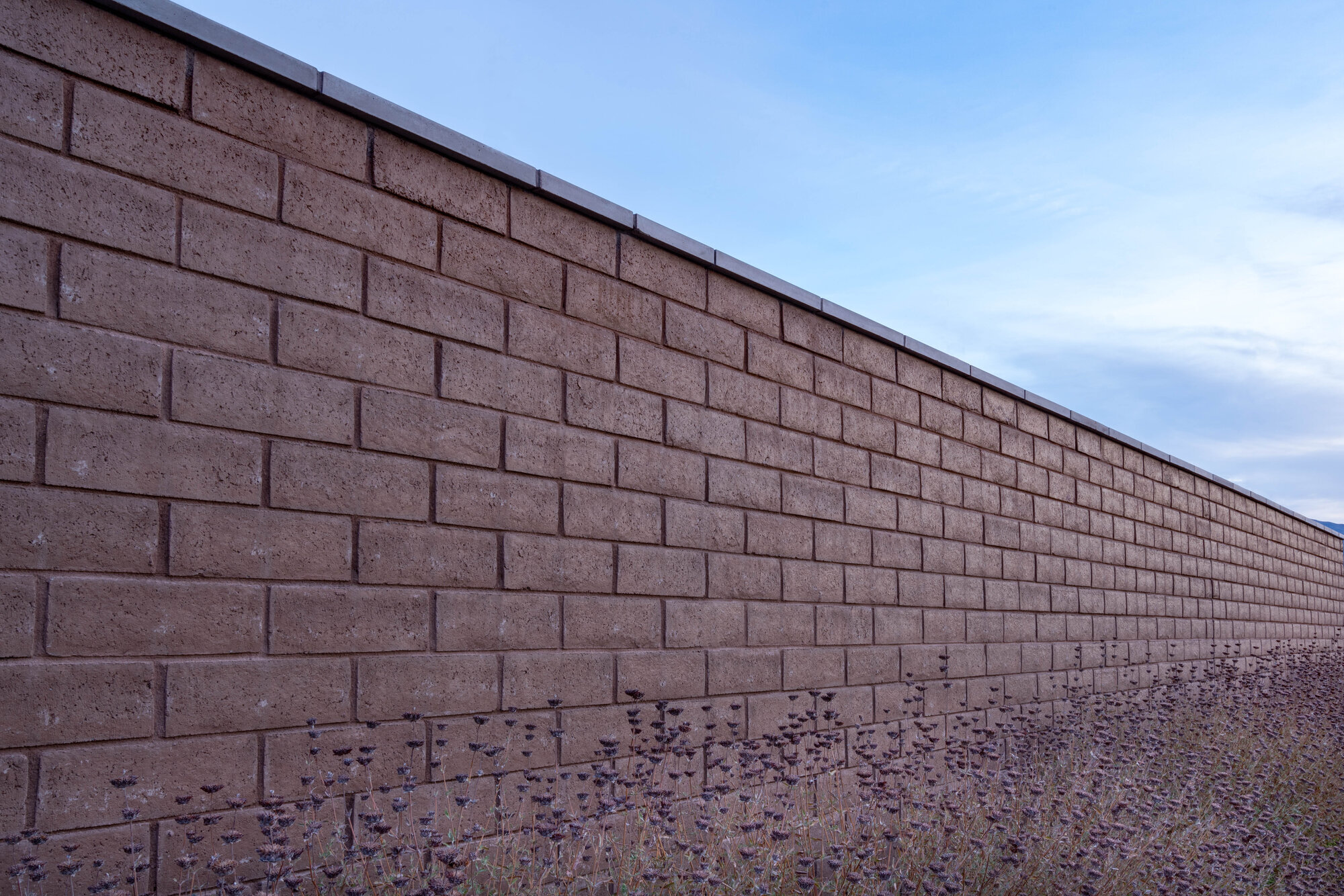 Slump Block Wall