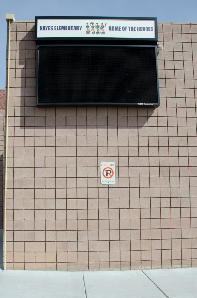 Hayes Elementary School CindRLite Block Co.